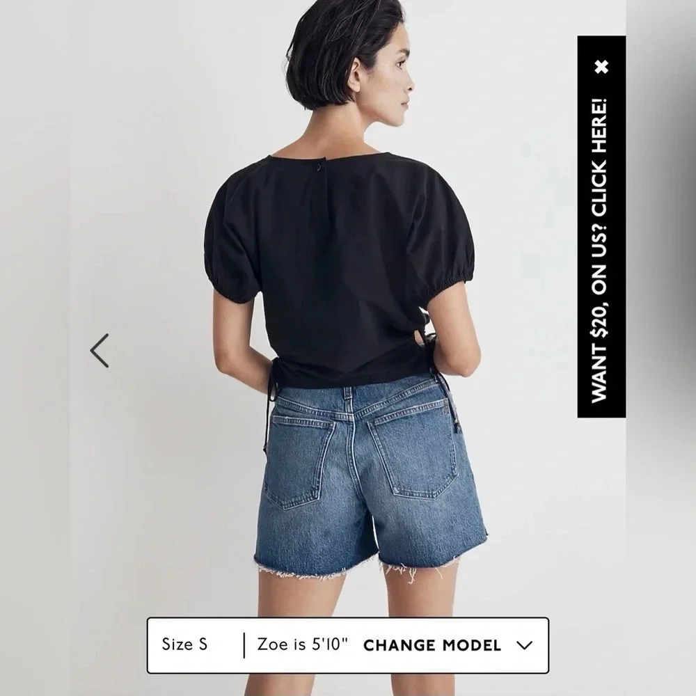 NWT Madewell jewel top  Size xxs